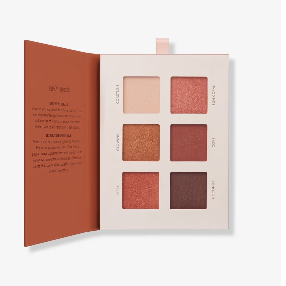 NIB* bareMinerals Eyeshadow Palette - warmth